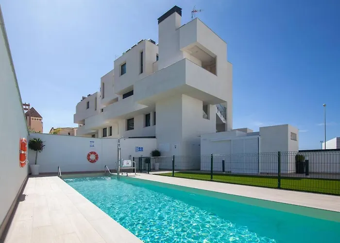 Apartment Cozy House - Modern, Pool, Parking, Wifi, Tarifa
